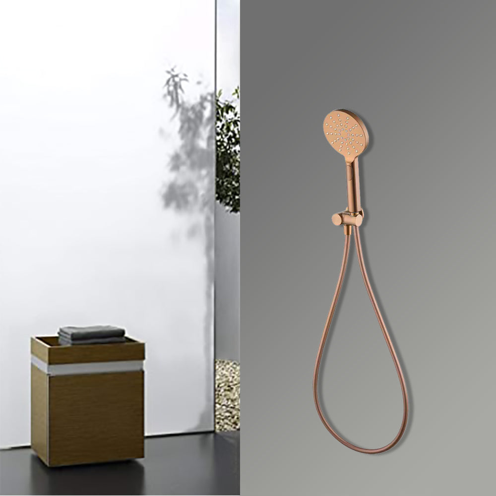 Otus Hand Shower on Bracket Brush Copper PSH036-1BC - Bathroom Hub