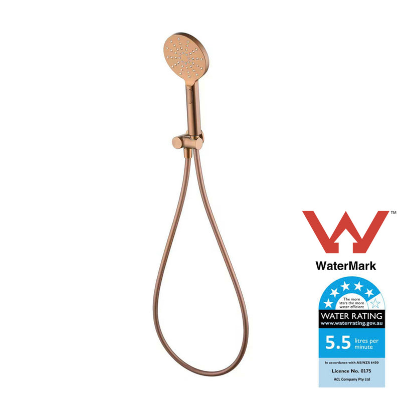 Otus Hand Shower on Bracket Brush Copper PSH036-1BC