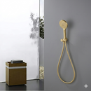 Otus Hand Shower on Bracket Brushed Gold PSH036-1BG - Bathroom Hub