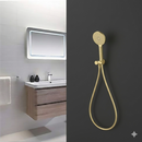 Otus Hand Shower on Bracket Brushed Gold PSH036-1BG - Bathroom Hub