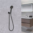 Cora Hand Shower on Bracket Matt Black PSH036-1B