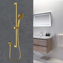 Cora Sliding Shower Rail Brushed Gold PSH036-BG