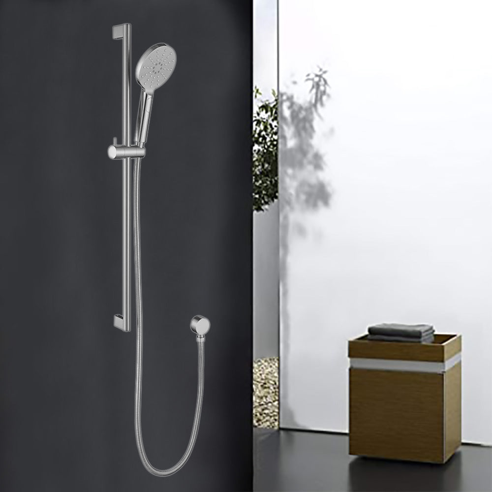 Cora Sliding Shower Rail Brushed Nickel PSH036-BN - Bathroom Hub