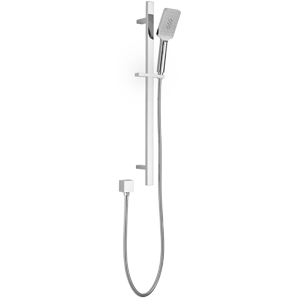 Eden Sliding Shower Rail Chrome PSH037 - Bathroom Hub