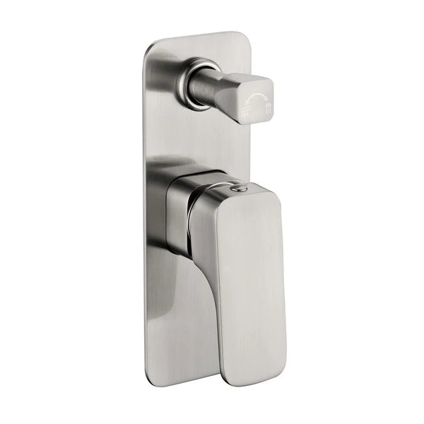 Eden Wall Mixer Diverter Brushed Nickel PSL3002LF-BN