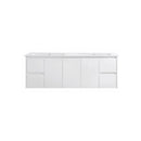 Wall Hung White Bathroom Vanity