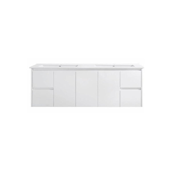 Wall Hung White Bathroom Vanity