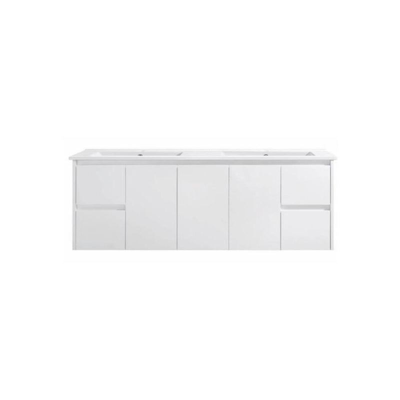 Wall Hung White Bathroom Vanity