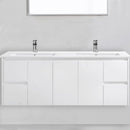 Wall Hung White Bathroom Vanity