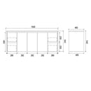 Wall Hung Bathroom Vanity WPC1500