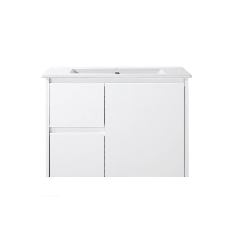 Wall Hung White Bathroom Vanity PWH750L In Sydney 