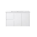 Wall Hung White Bathroom Vanity PWH900L In Sydney 