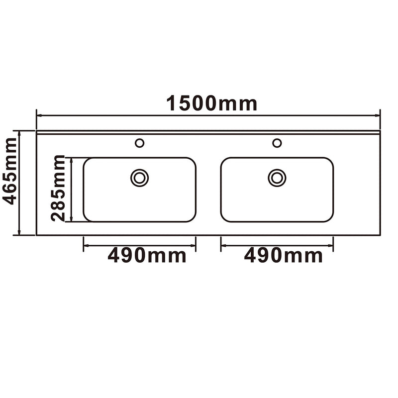 Resin Basin RB1500DMB