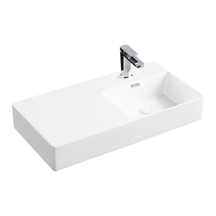 Petra 800 Left-Hand Wall Basin