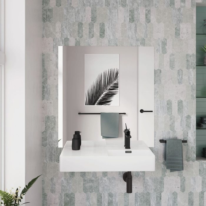 Petra 800 Right-Hand Wall Basin