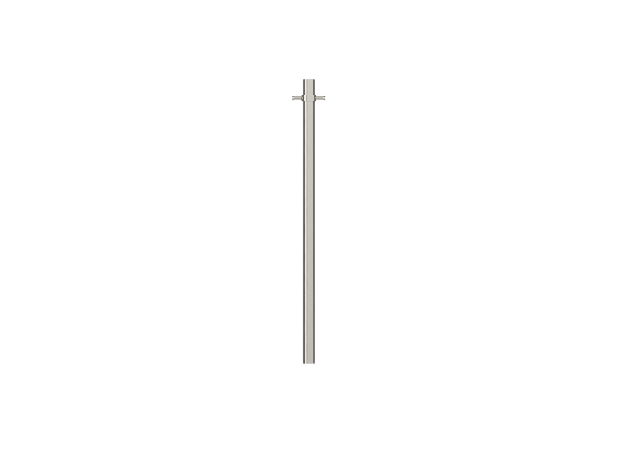 Allegra T-Bar Vertical Heated Towel Rail JY-12V-RVHT-BN - Bathroom Hub