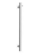 Allegra T-Bar Vertical Heated Towel Rail JY-12V-RVHT-CH