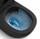 Rimless Tornado Quiet Flush Toilet Suite Matt Black - Neilson- bathroom hub online