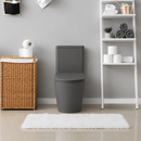 Rimless Tornado Quiet Flush Toilet Suite Matt Grey - Neilson- bathroom hub online