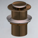 Antique Brass Basin Waste No Over Flow S04-1F - bathroom hub online