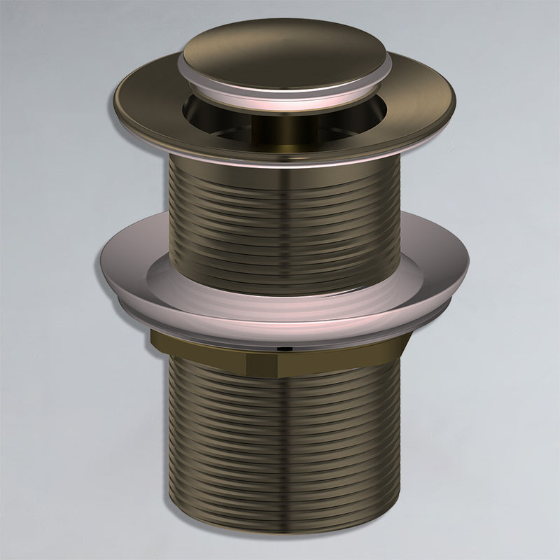 Antique Brass Basin Waste No Over Flow S04-1F