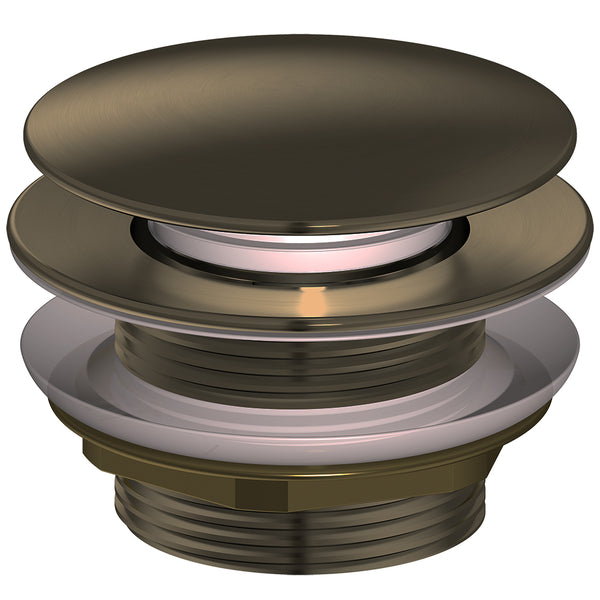 Antique Brass Bath Waste S10F