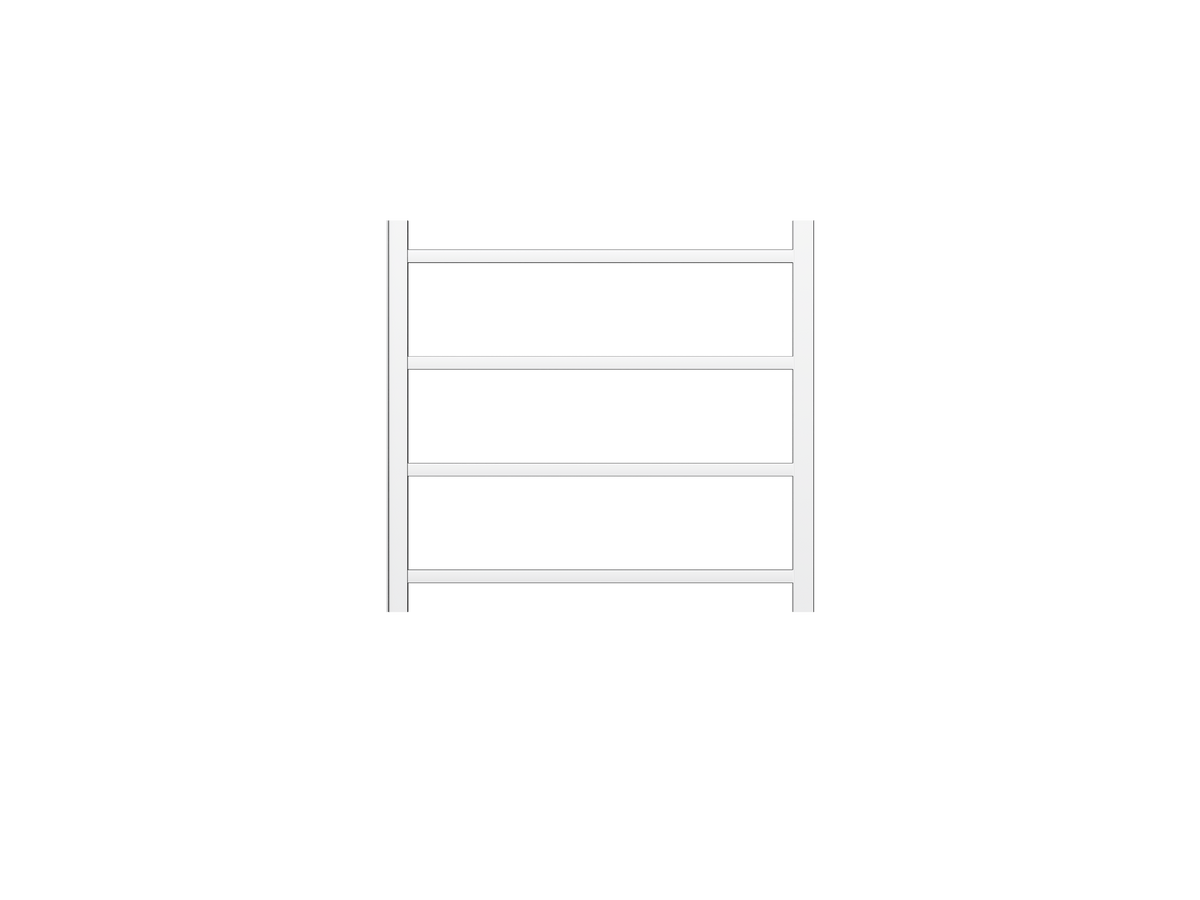 Spirit 4 Bar Heated Towel Rail JY-S400-CH - Bathroom Hub