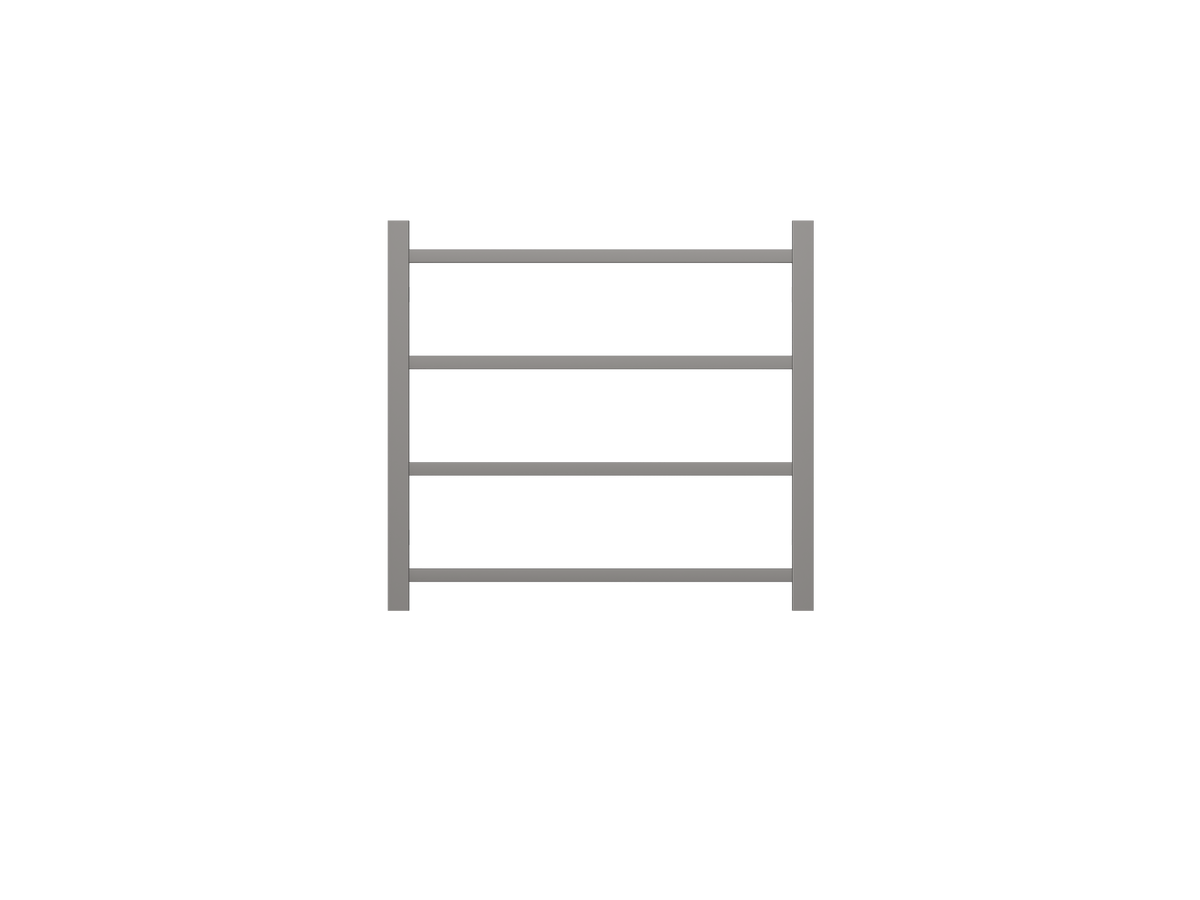 Spirit 4 Bar Heated Towel Rail JY-S400-GM - Bathroom Hub