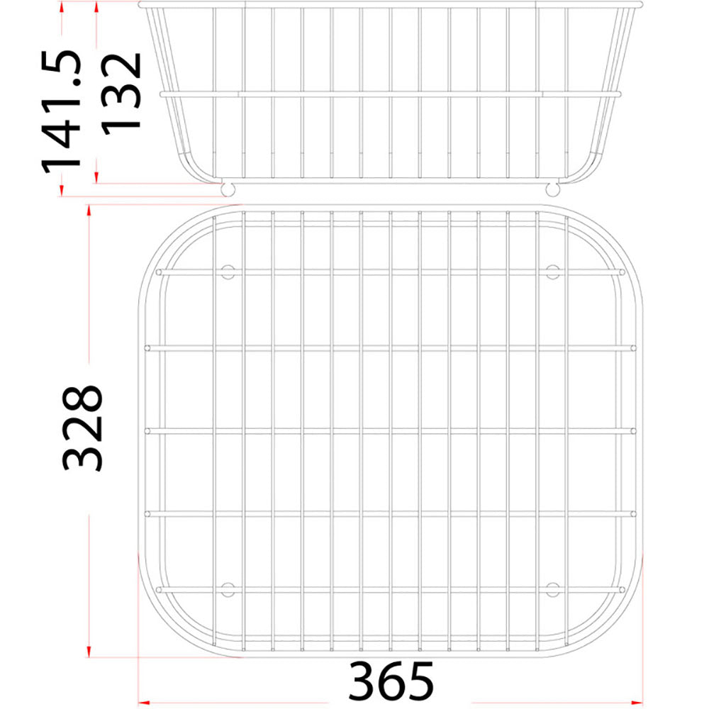 Sink Basket - SB212 - Bathroom Hub