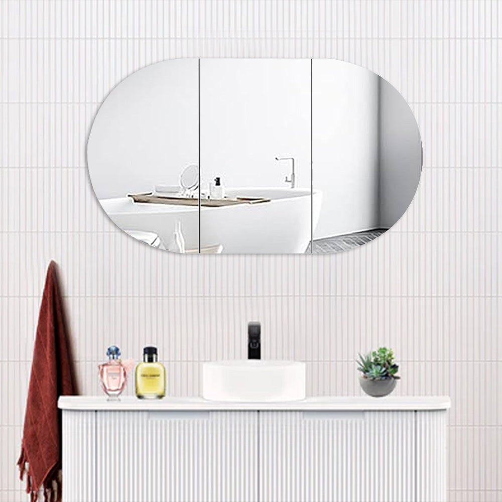 Oval Shaving Cabinet SC1275 - Bathroom Hub