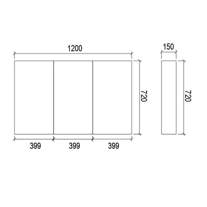 Shaving Cabinet SD1200