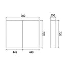 Shaving Cabinet SD900 In Sydney