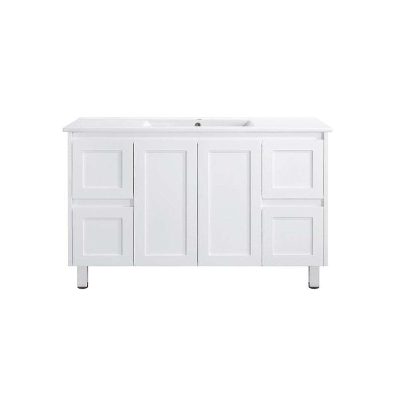  Hampton Style Freestanding White Bathroom Vanity In Sydney 