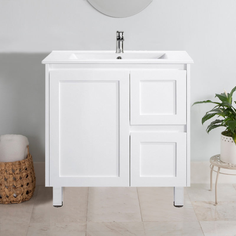 Freestanding White Bathroom Vanity SH750R In Sydney 