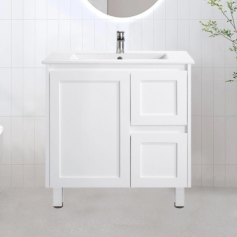 Freestanding White Bathroom Vanity SH750R In Sydney 