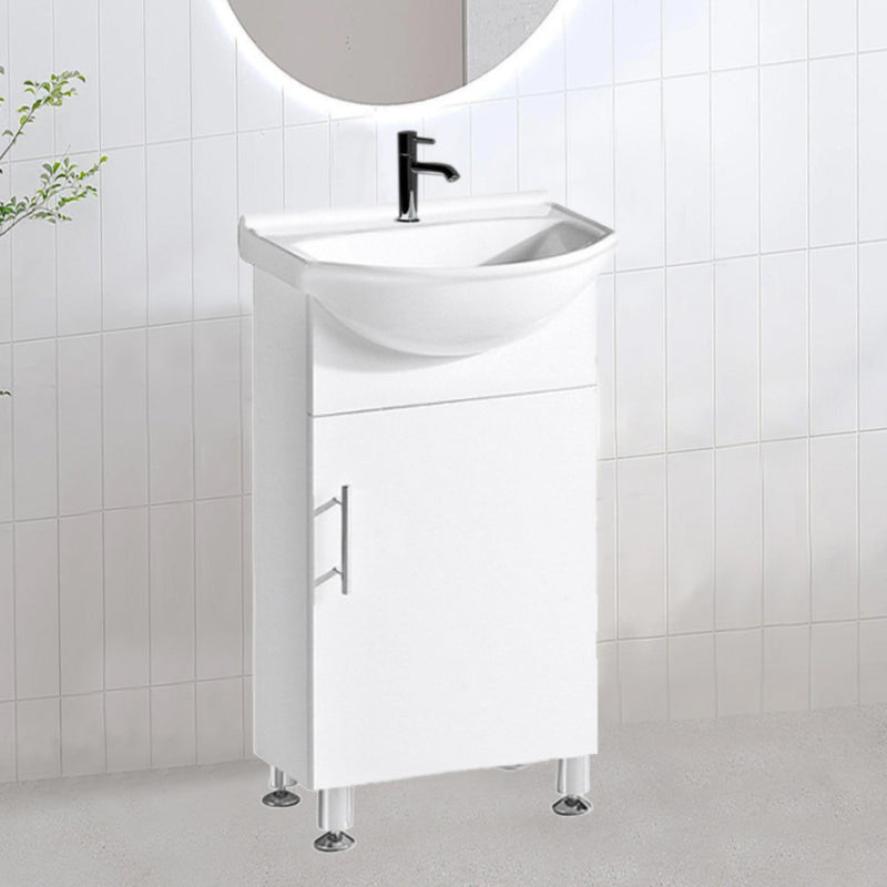 Semi-Recessed Freestanding Bathroom Vanity In Sydney