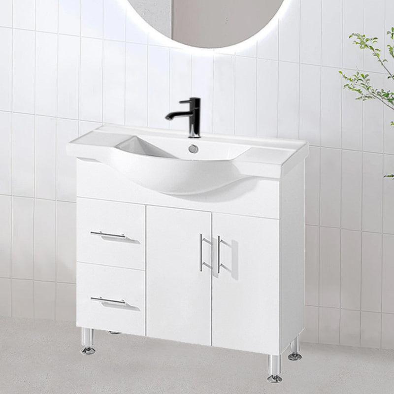  Freestanding White Bathroom Vanity SR900L In Sydney