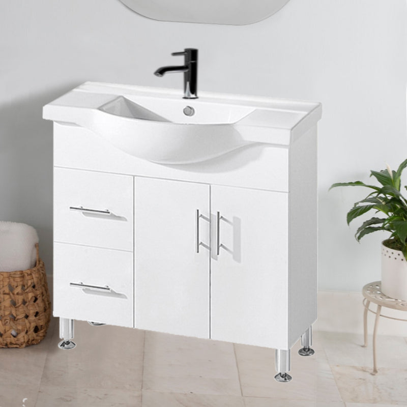  Freestanding White Bathroom Vanity SR900L In Sydney