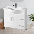 Freestanding White Bathroom Vanity SR900R In Sydney