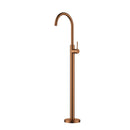 Otus Slimline Freestanding Bath Mixer Brush Copper SSBF2070-BC