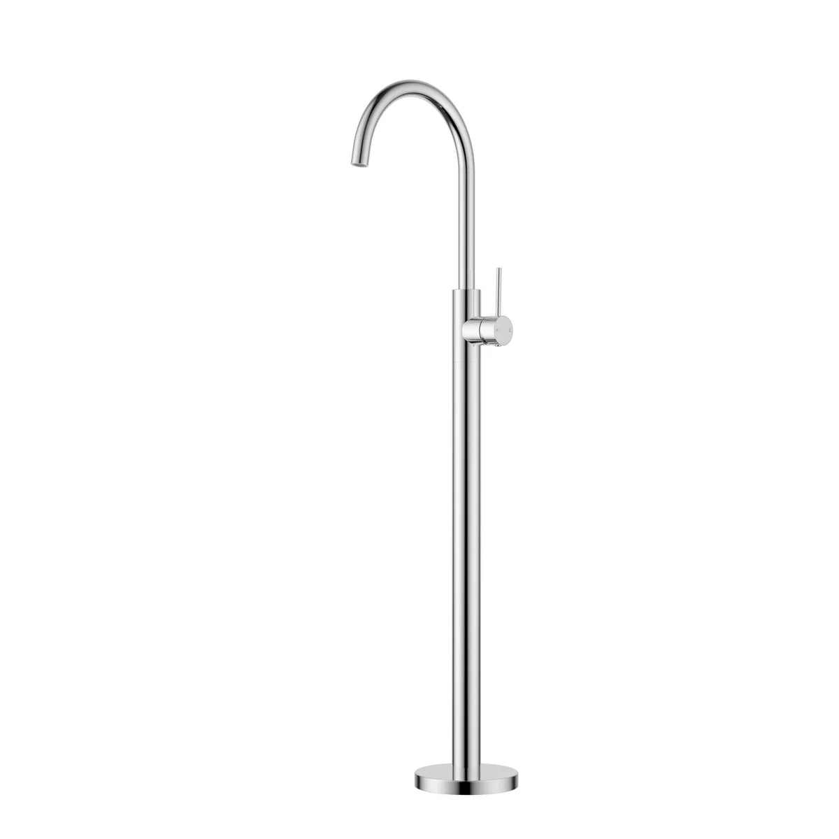 Otus Slimline Freestanding Bath Mixer Chrome SSBF2070-CH - Bathroom Hub