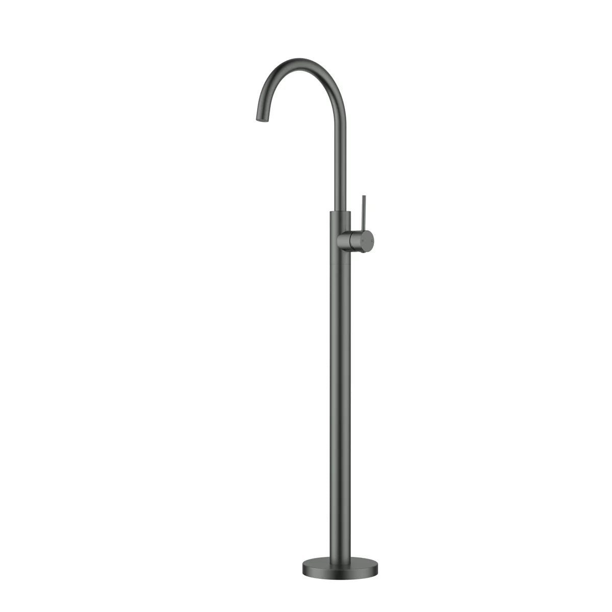 Otus Slimline Freestanding Bath Mixer Matt Black SSBF2070-MB