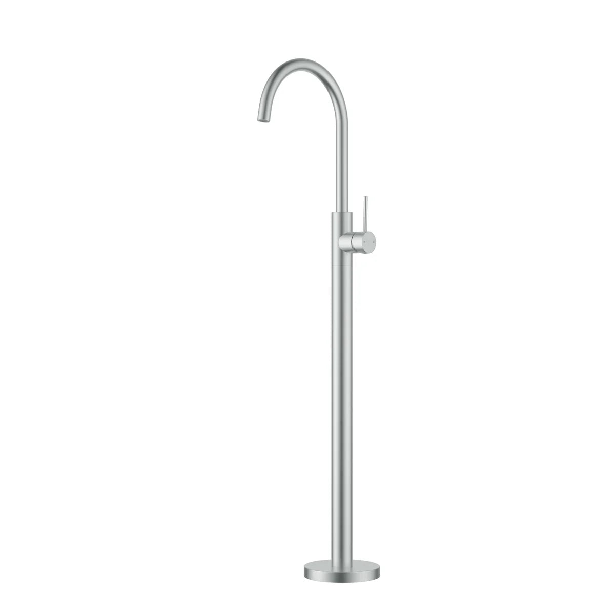 Otus Slimline Freestanding Bath Mixer Stainless Steel SSBF2070-SS - Bathroom Hub