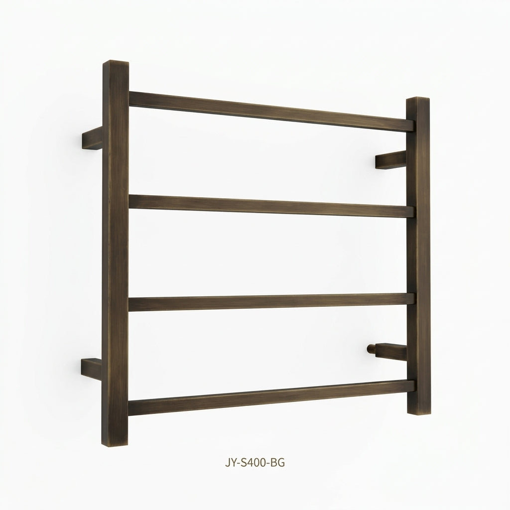 Spirit 4 Bar Heated Towel Rail JY-S400-AB- Bathroom Hub