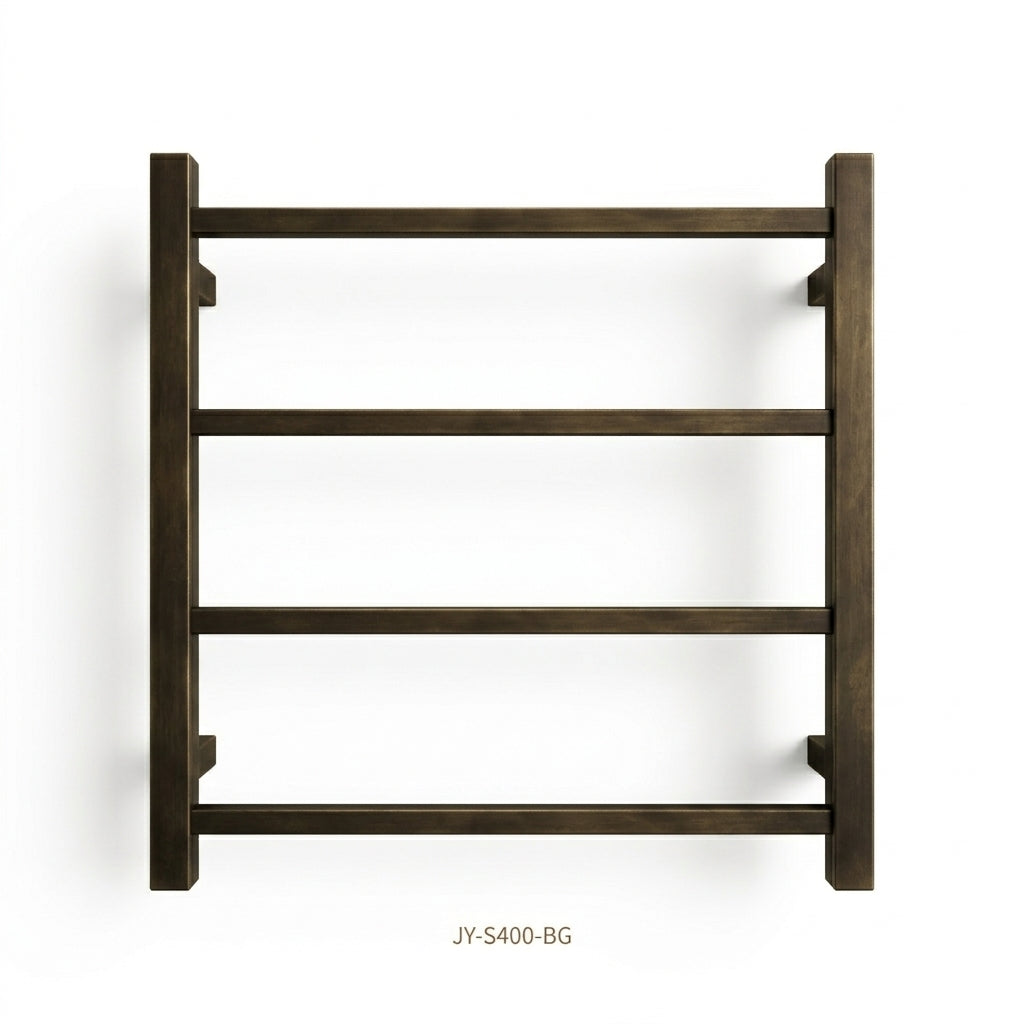 Spirit 4 Bar Heated Towel Rail JY-S400-AB- Bathroom Hub