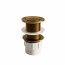 Antique Brass Pop-Up Waste WITH Over Flow 32mm 107-32 - bathroom hub online