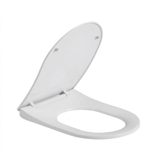Vision Slim D Shape Toilet Seat - VSTS-WH