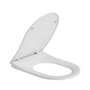 Vision Slim D Shape Toilet Seat - VSTS-WH