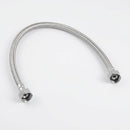Vision Braided Flexible Bidet Hose 450mm Brushed Nickel - VBBH-450-BN-bathromm-hub-online