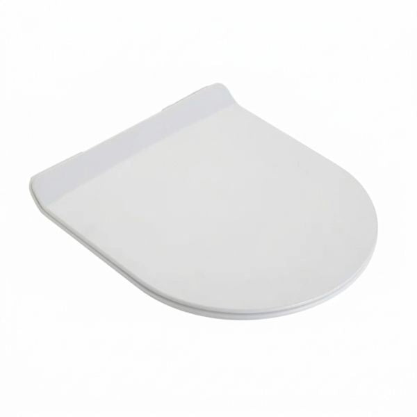 Vision UF Universal Slim D Shape Toilet Seat -UDTS4-WH